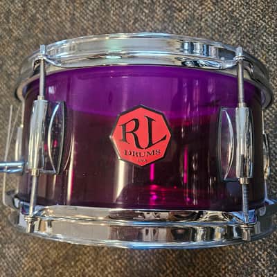 RL Drums Purple Acrylic 12"x 5.5" snare drum image 1