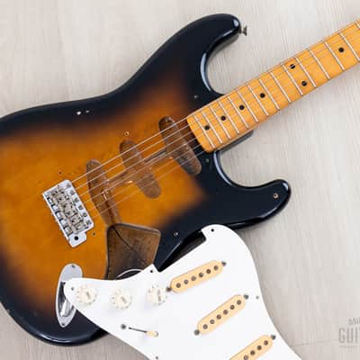 1987 Fender Stratocaster ‘57 Vintage Reissue ST57-55 Sunburst 100% Original w/ Case, Japan MIJ Fujigen image 22