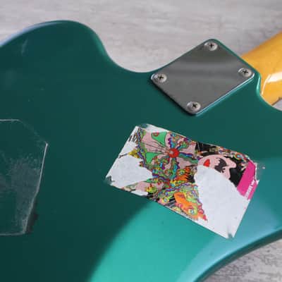 1999 Fender Japan JM66-MH '66 Reissue Jazzmaster (Ocean Turquoise) image 13