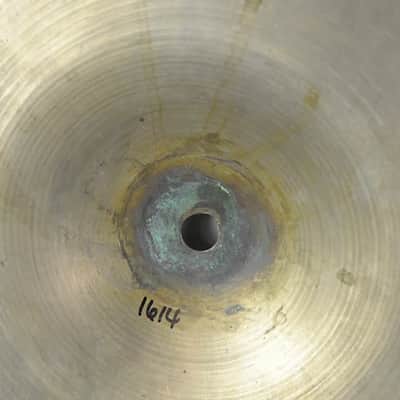 1970s Zildjian A 18" Crash Cymbal 1614g image 3