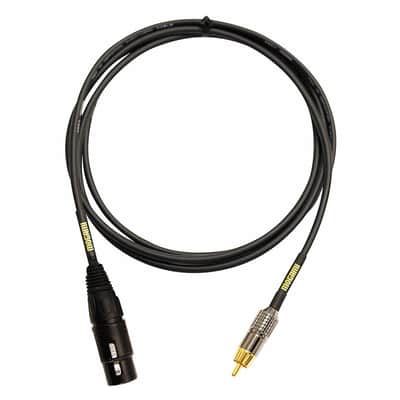 Mogami Gold XLR Femal to RCA Studo Audio Cable with Gold Contacts - 6'