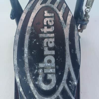*Gibraltar Chain-Drive Bass Drum Pedal Single-Spring Kick Vintage 90s Solid Base image 2