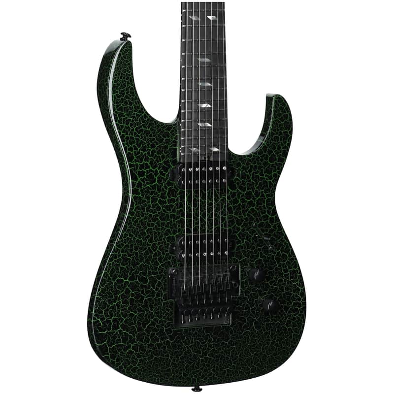 Legator Ninja 7 Floyd Rose 7-String Electric Guitar, Green | Reverb