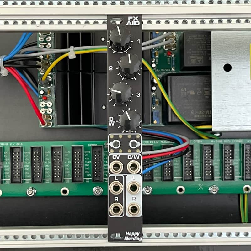 Happy Nerding FX Aid Eurorack Multi-Effects Module (Black) image 1