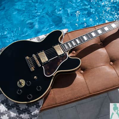 1989 Gibson ES-355 BB King Lucille - Ebony Fretboard - TONS of MOJO - New Frets & Pro Set Up w Perfect Action/Intonation! image 16