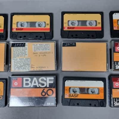 78X Used BASF LH/LH Extra SM 60/90/120 Cassette tapes 1980's image 4