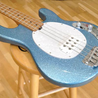 STERLING by MUSIC MAN RAY34 BSK Blue Sparkle / 4-String StingRay Bass / RAY34-BSK / SR59994 image 5