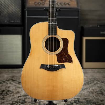 Taylor 210ce Dreadnought Acoustic/Electric Guitar with Gig Bag image 3