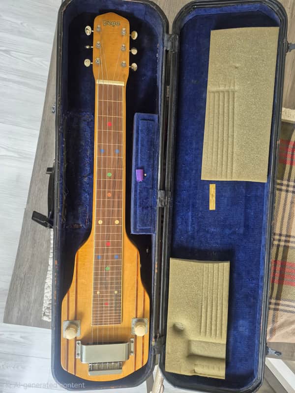 Vega Triumphal Lap steel 1940’s Natural image 1