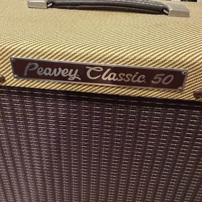 Peavey Classic (Original) 50 212 50-Watt 2x12" Guitar Combo (1994) - Tweed image 2