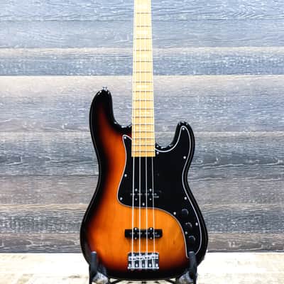 Markbass MB GV 4 Gloxy 3-Tone Sunburst CR MP Passive 4-String Electric Bass w/Bag image 2