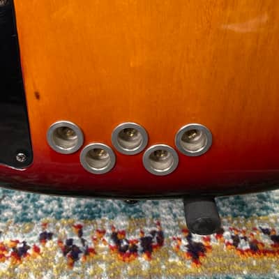 Fender Tom Hamilton's Aerosmith, Stu Hamm Prototype Urge 5 String Bass, TH-002 Serial #!!! (#31) - Sunburst image 20
