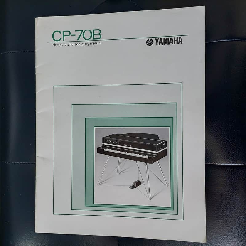 Yamaha CP-70B **RARE** Operating Manual (Owner's Manual) image 1
