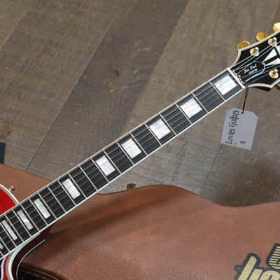 Minty! 1993 Gibson Les Paul Custom Electric Guitar Figured Cherry Sunburst + OHSC image 9