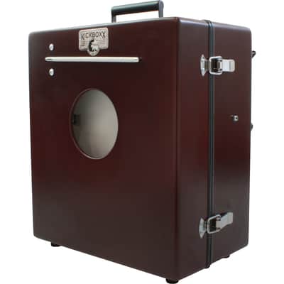 Toca TKSDS Kickboxx Suitcase Travel Drum Set 2020s - Natural image 4