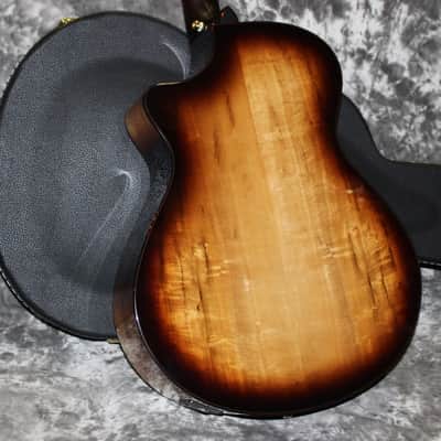2023 Breedlove - Organic Pro Artista Concerto - Burnt Amber Gloss image 7