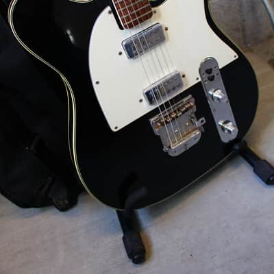 Greco Semi Hollow Body Guitar Black image 12