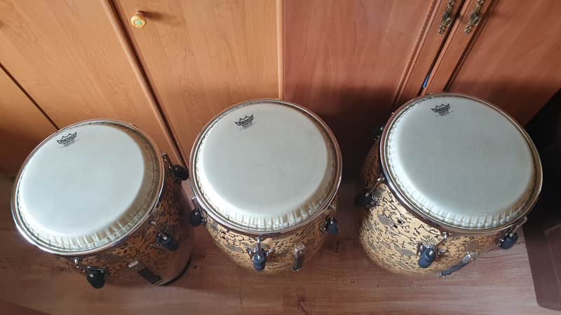 Remo Poncho Sanchez Signature Series set of Congas | Reverb