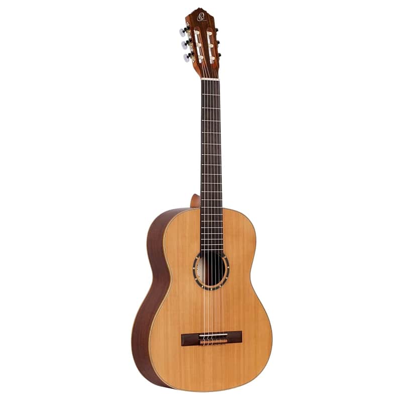 Ortega Family Series 1/2 Size Left-Handed Nylon Classical Guitar w/ Bag image 1