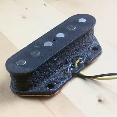 Vintage Fender Electric Guitar Bridge Flat Pole Pickup Tele Japan MIJ Telecaster image 8