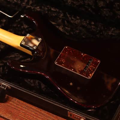 Suhr Classic 2H Early Serial #3435 (2004) - Black Cherry Metallic image 13