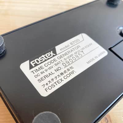FOSTEX 8700 - Time Code generator image 9