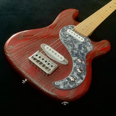 JD Guitars 2022 Couchcaster Red /Silver image 18