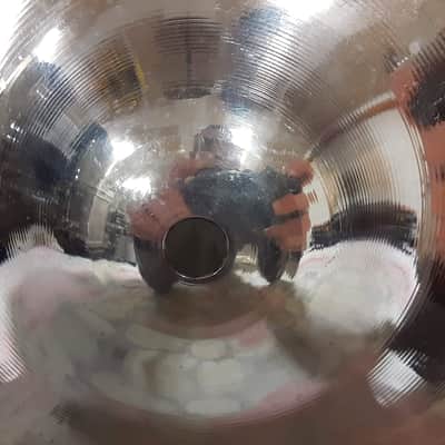 Zildjian 15" A Custom Mastersound Hi-Hat Cymbals (Pair) 2004 - Present - Brilliant image 7