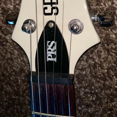 PRS SE white single cut electric guitar white made in Korea image 2