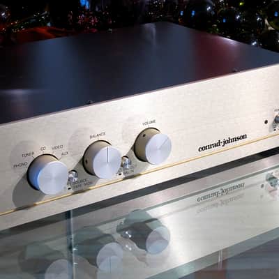 Vintage 1980s Conrad-Johnson PV-10 Tube Pre Amp Amplifier All Original Near Perfect Condition image 3