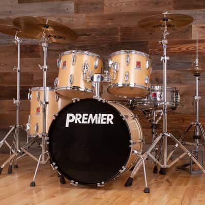 Premier Projector 4 Piece Drum Kit, Finnish Birch, Birchwood (Pre Loved) image 2