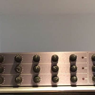 Custom Audio Electronics CAE 3+ (tube guitar preamp 3ch + EQ) purple image 3