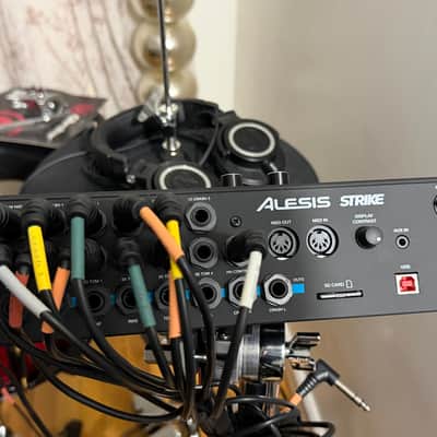 Alesis Strike Pro Special Edition Module w/ Power Supply Harness Back Plate image 4