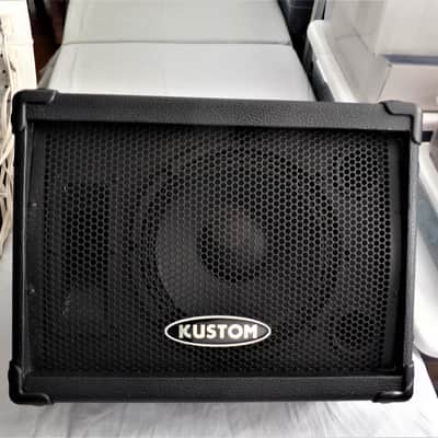 KUSTOM KPC10M/ FLOOR MONITOR- (BLACK) BLACK image 7