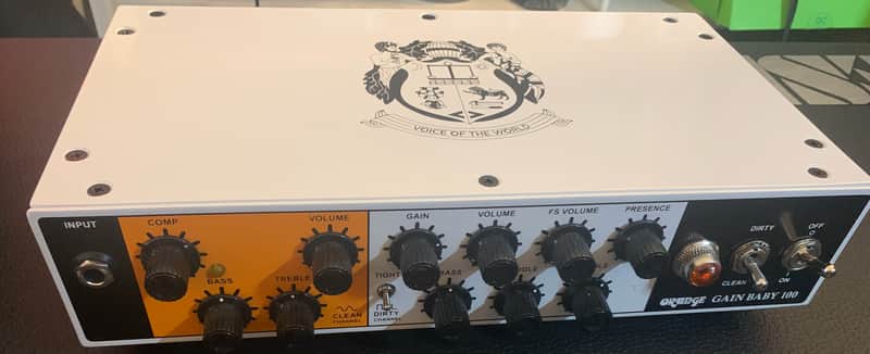 Orange Gain Baby 100 2-Channel 100-Watt Guitar Amp Head 2025 - Present - White image 1
