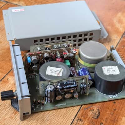 With audio demo: Vintage Telefunken V672/2 mic preamp - variable gain 30 .. 60 dB - plug & play - fully recapped image 4