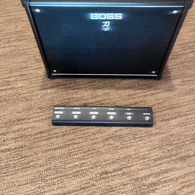 Boss Katana-100 MkII 100-Watt 1x12" Digital Modeling Guitar Combo 2019 - 2023 - Black with foot switch image 1