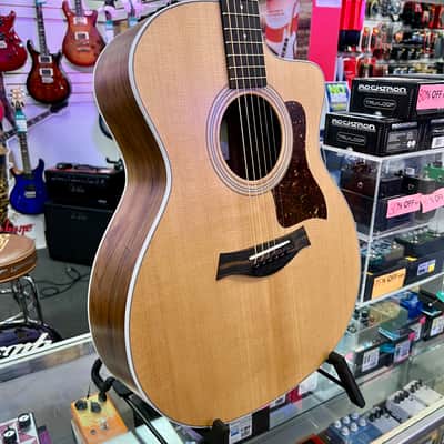 Taylor 214ce-K Acoustic Electric Torrefied Spruce Top, Hawaiian Koa Back and Sides with Soft Case image 3