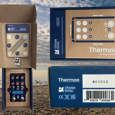 Chase Bliss Thermae Analog Delay / Harmonizer w Box, Manual, Pin image 2