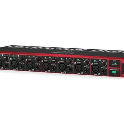 Behringer ULTRAGAIN ADA8200 8-in/8-out ADAT AD/DA Converter image 2