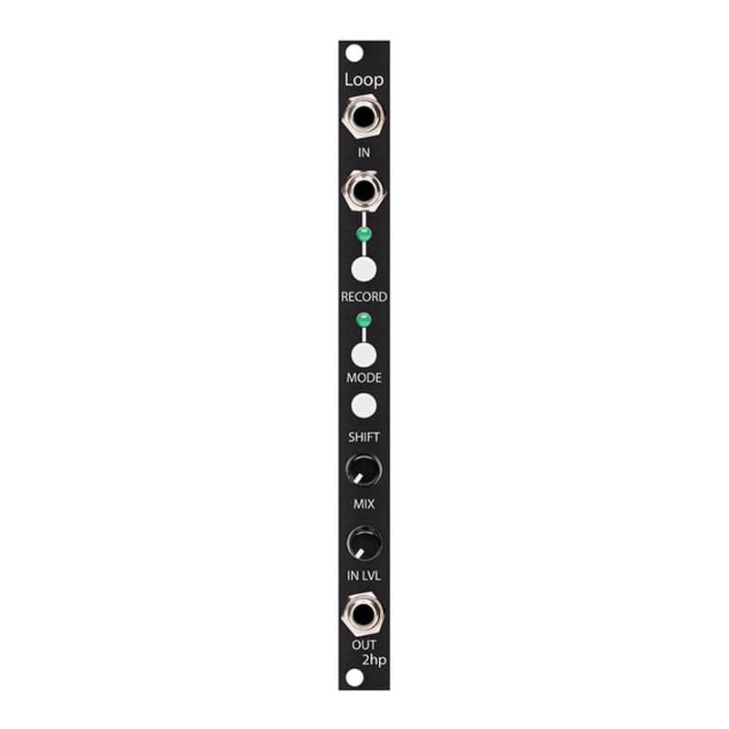 2hp Loop Eurorack Looping Audio Recorder Module (Black) image 1
