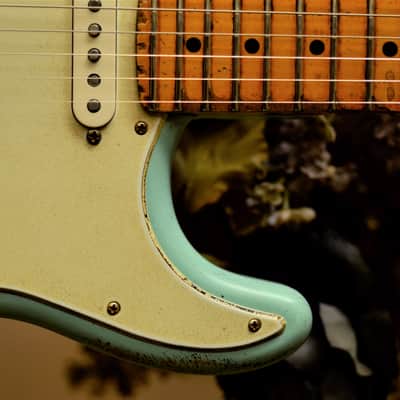 Fender Stratocaster Relic American Nitro Surf Green Custom Shop Fat 50's image 2