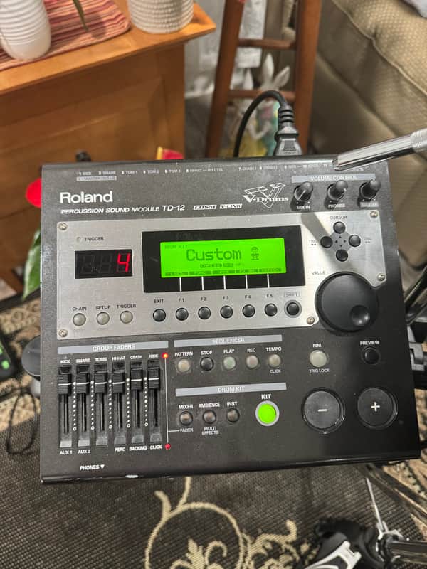 Roland TD-12 Drum Sound Module 2005 - 2012 - Gray image 1
