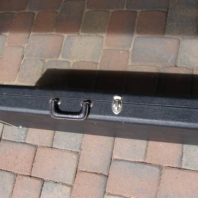 Fender VINTAGE TOLEX STRATOCASTER TELECASTER CASE ORIGINAL MID TO LATE 1960'S EARLY 70"S - BLACK TOLEX image 3