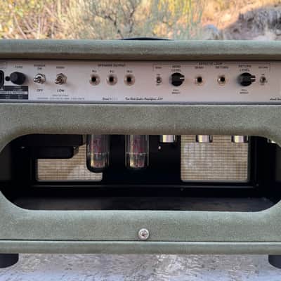 Two Rock TS1 6L6 50-Watt Moss Green Suede image 2