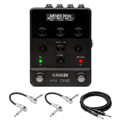 New Line 6 HX One Stereo Guitar & Bass Multi-Effects Processor Pedal image 1