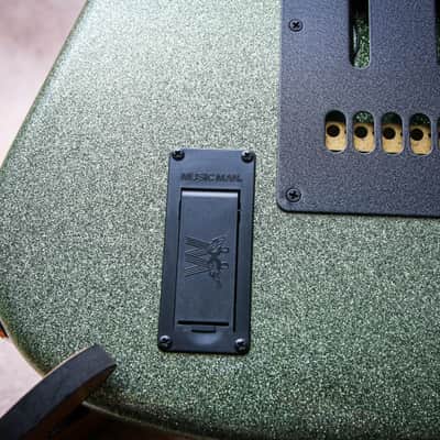 ERNIE BALL USA Music Man BFR Albert Lee Signature HSS "Seafoam Sparkle + Maple" (2021) image 21
