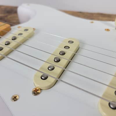 2026 Fender Limited Edition American Vintage II 1957 Stratocaster - White Blonde With OHSC image 11