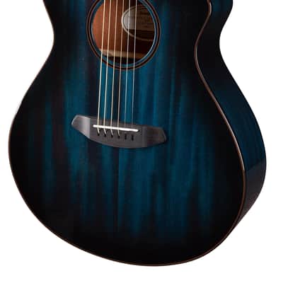 Breedlove Rainforest S Concert Papillon CE Acoustic-Electric Guitar - African Mahogany image 5