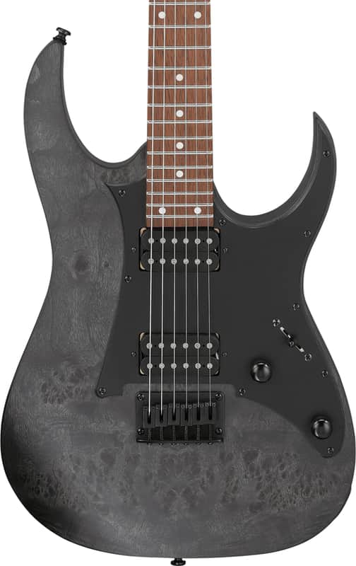 Ibanez RGR431PB Standard Electric Guitar, Jatoba Fingerboard, Charcoal Gray Flat image 1